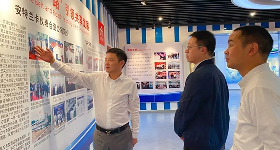 青田县委常委、纪委书记、监委主任陆翔到pp电子集团开展“纪检监察干部联百企”活动