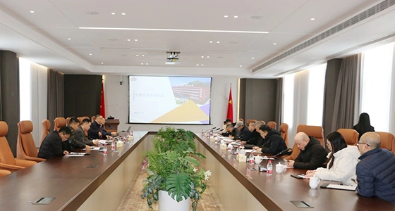 省级两化融合国家综合性树模区验收组专家调研pp电子集团